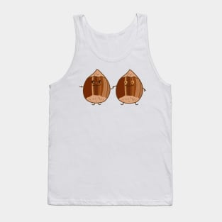 Hazelnut couple Tank Top